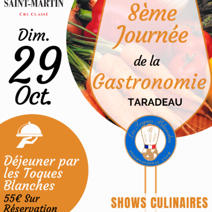 Journée de la Gastronomie - Dimanche 29 octobre