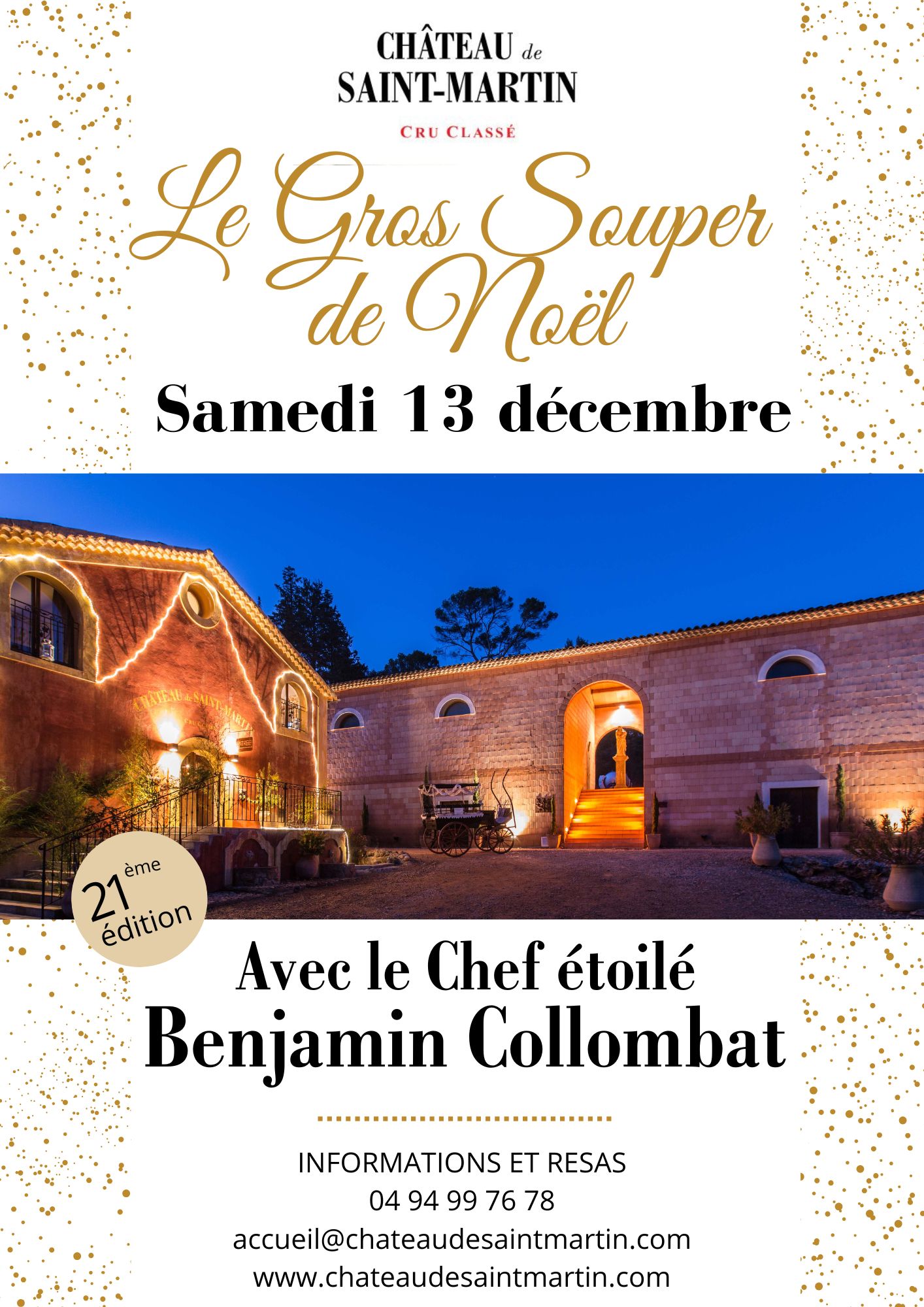 Le Gros Souper de Noël - Samedi 13 décembre