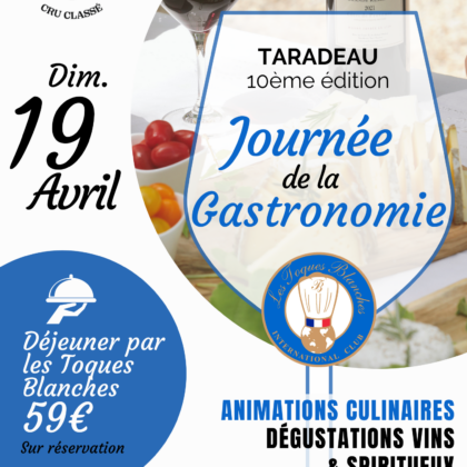 Journée de la Gastronomie - Dimanche 19 Avril 2026