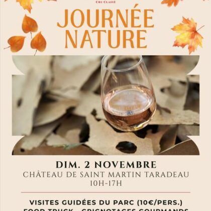 Balade guidée du parc - Dimanche 2 novembre